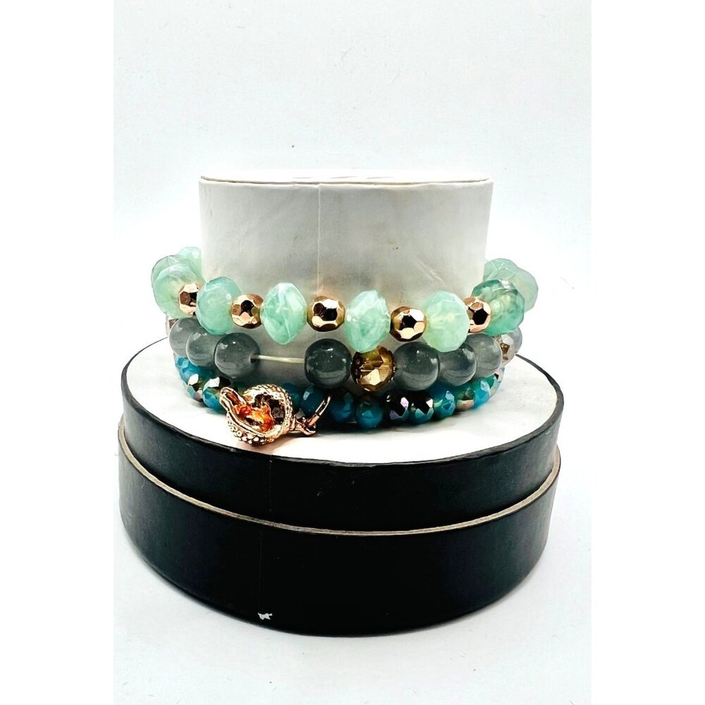 Ring Bomb Party Bracelet Stack, Universal Fit, - image 1
